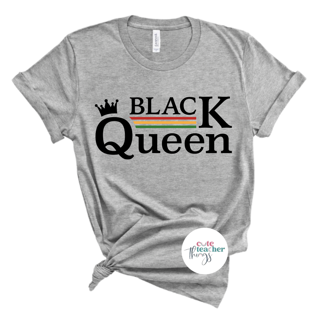 black queen tee, proud black, black lives matter t-shirt