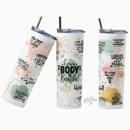 coffee lover teachers, for hot and cold beverages, slim tumbler
