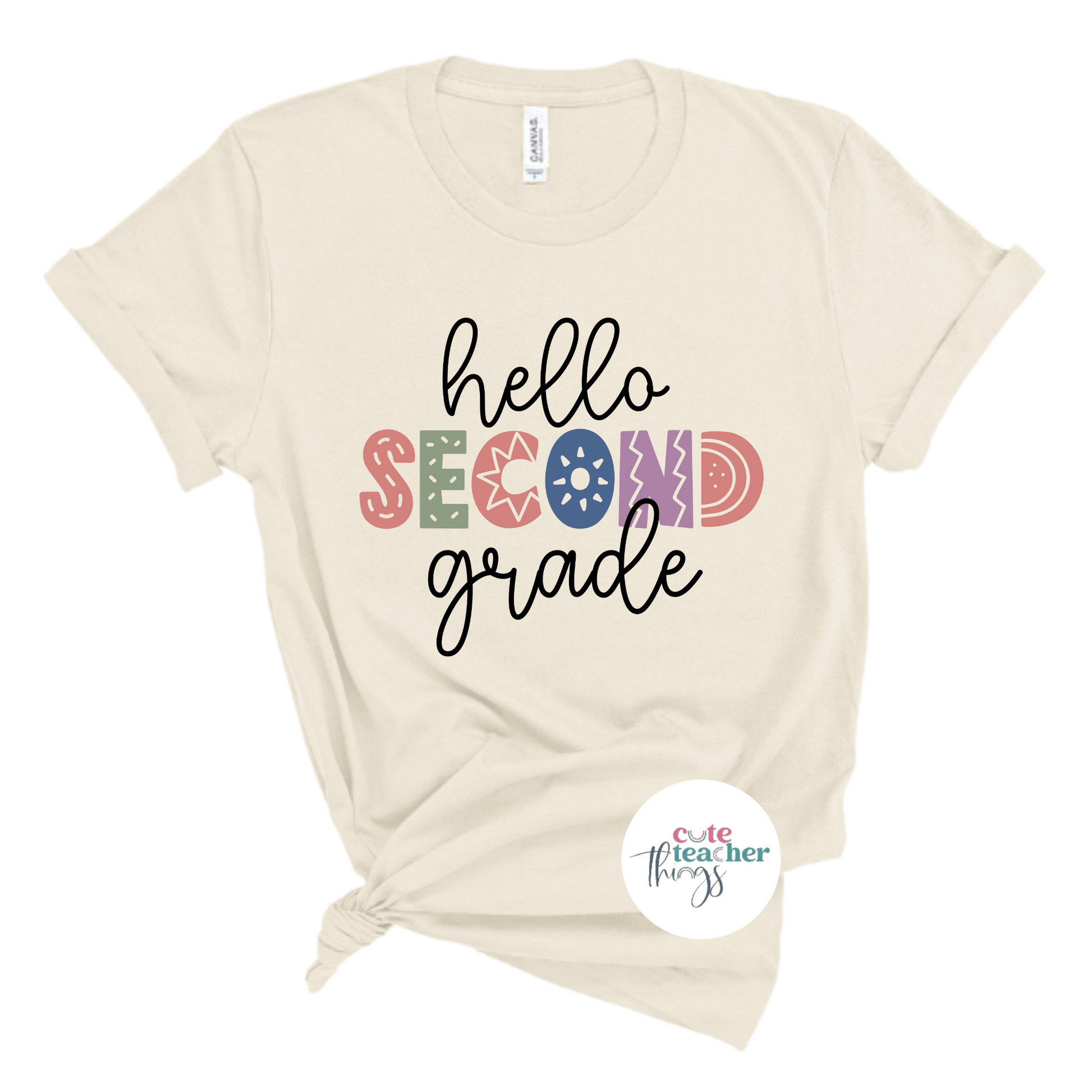 back to school shirt, teacher life, second grade team shirt