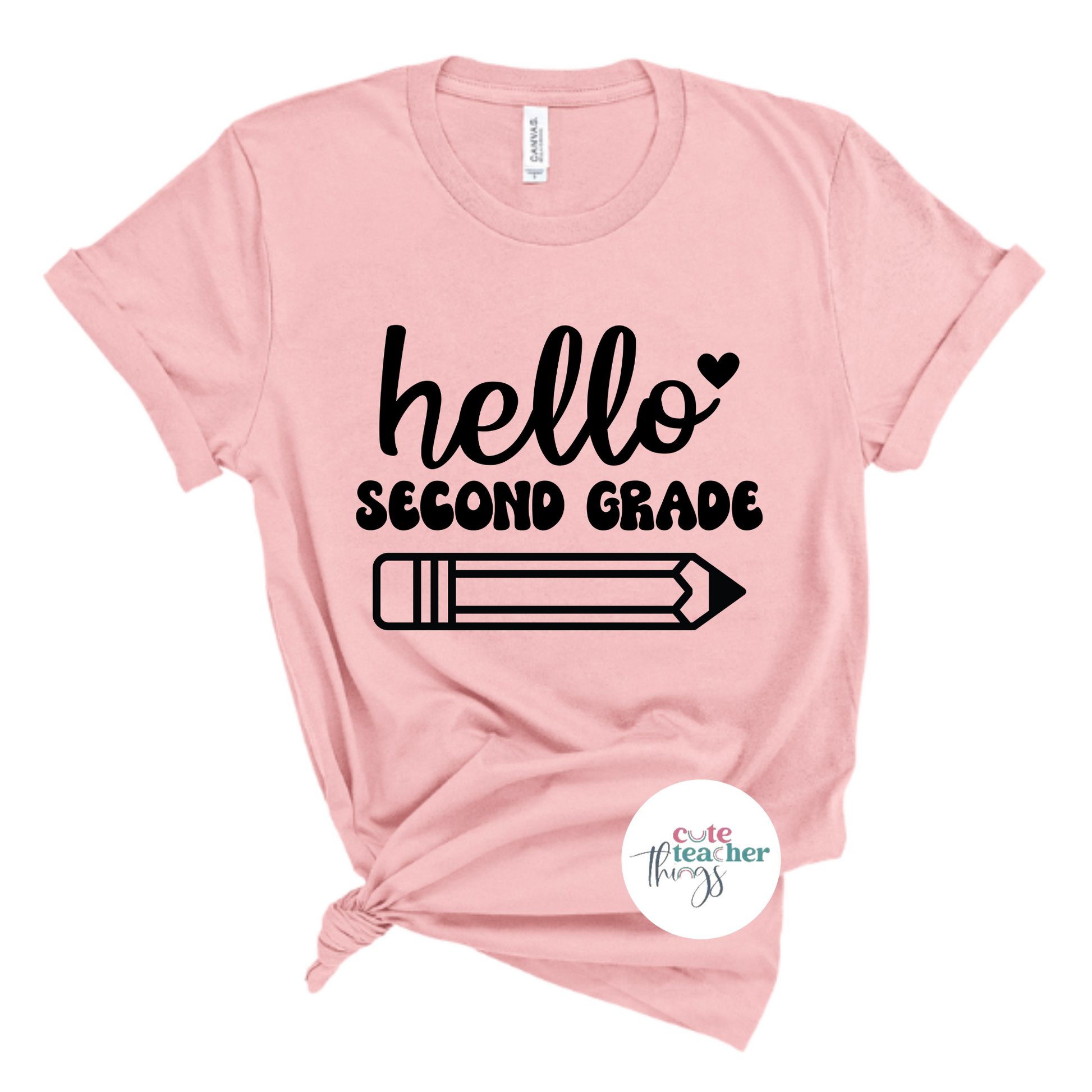 teachers day outfit, for second grade teachers, proud second grade teacher t-shirt