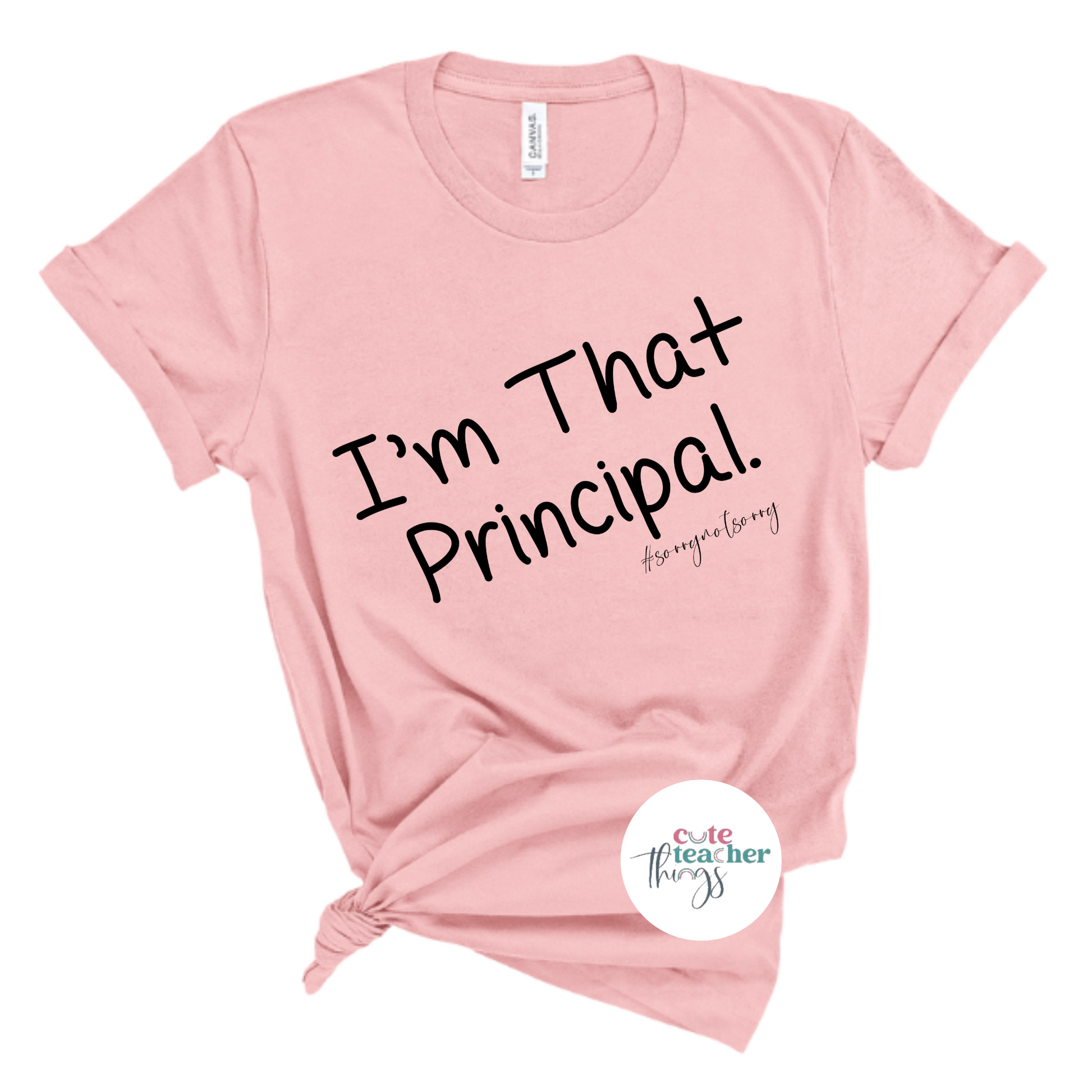principal t-shirt, appreciation gift, trendy principal apparel