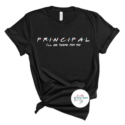 back to school tee, principal life, principal graphic tee