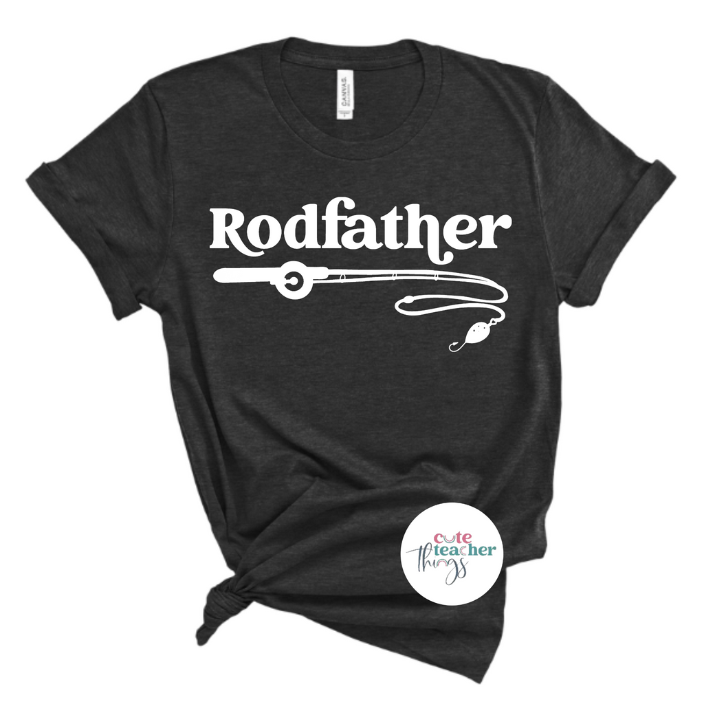 rod father tee, birthday gift for father shirt, fish master t-shirt