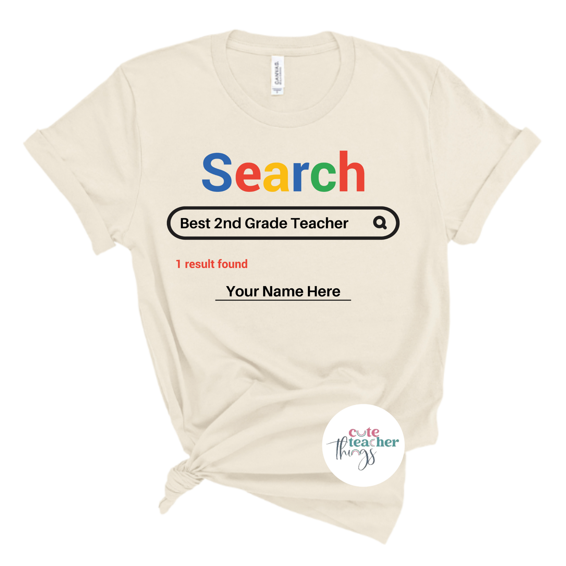 search best 2nd grade teacher tee, teacher appreciation, teacher's day gift shirt