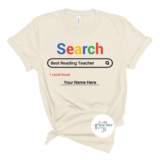 search best reading teacher tee, reading coach shirt, appreciation t-shirt