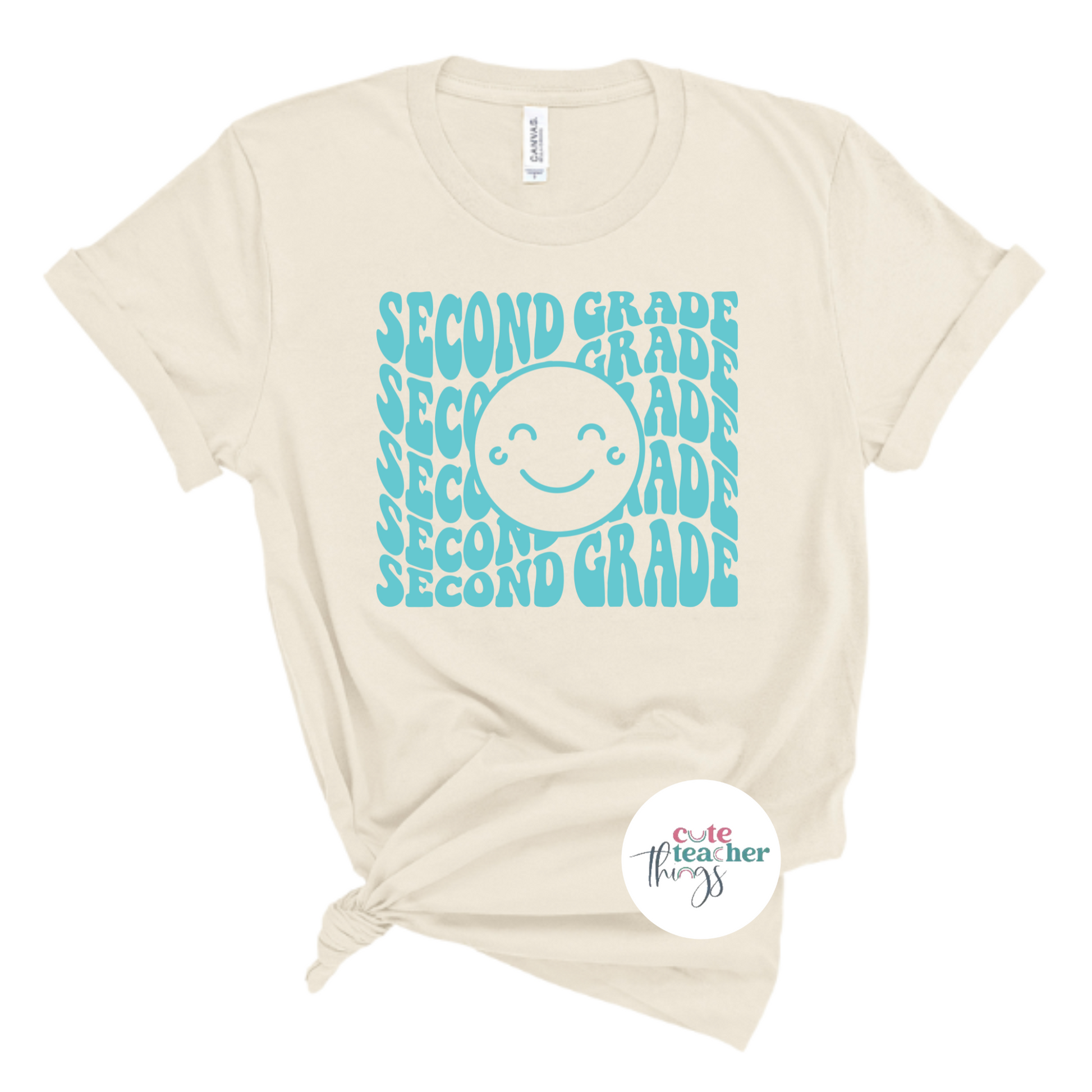 perfect gift idea for second grade teacher, good vibes t-shirt, back to school shirt