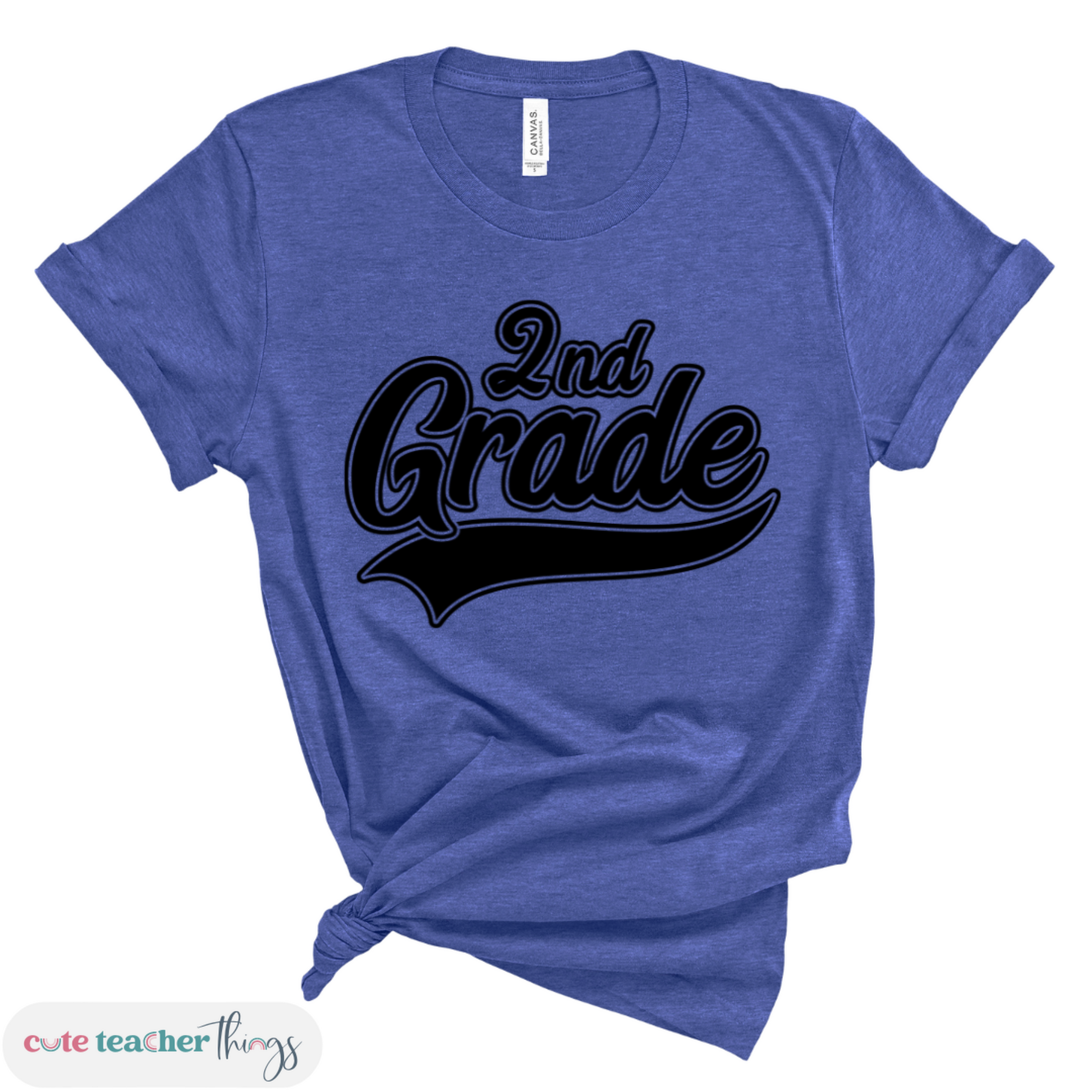 unisex 2nd grade teacher tee