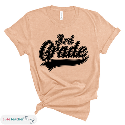 3rd grade teacher t-shirt