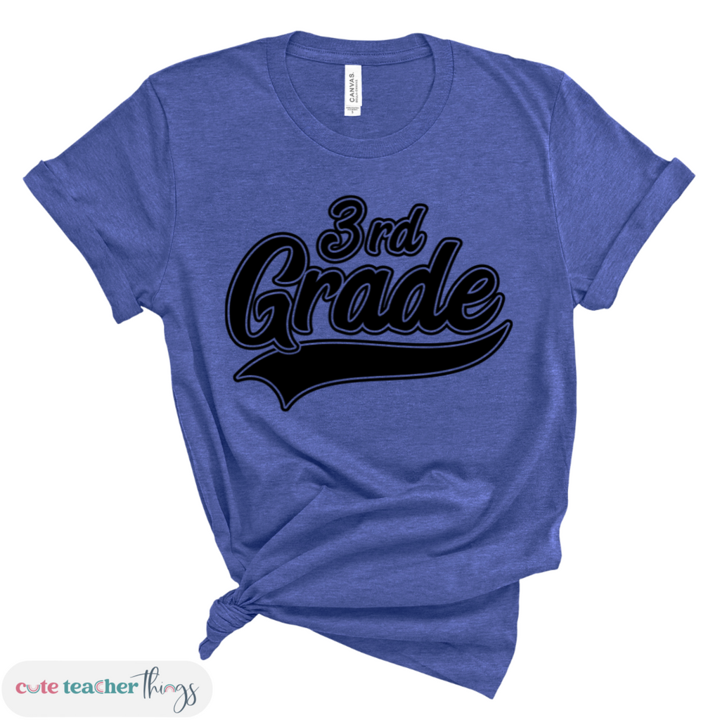3rd grade teacher shirt