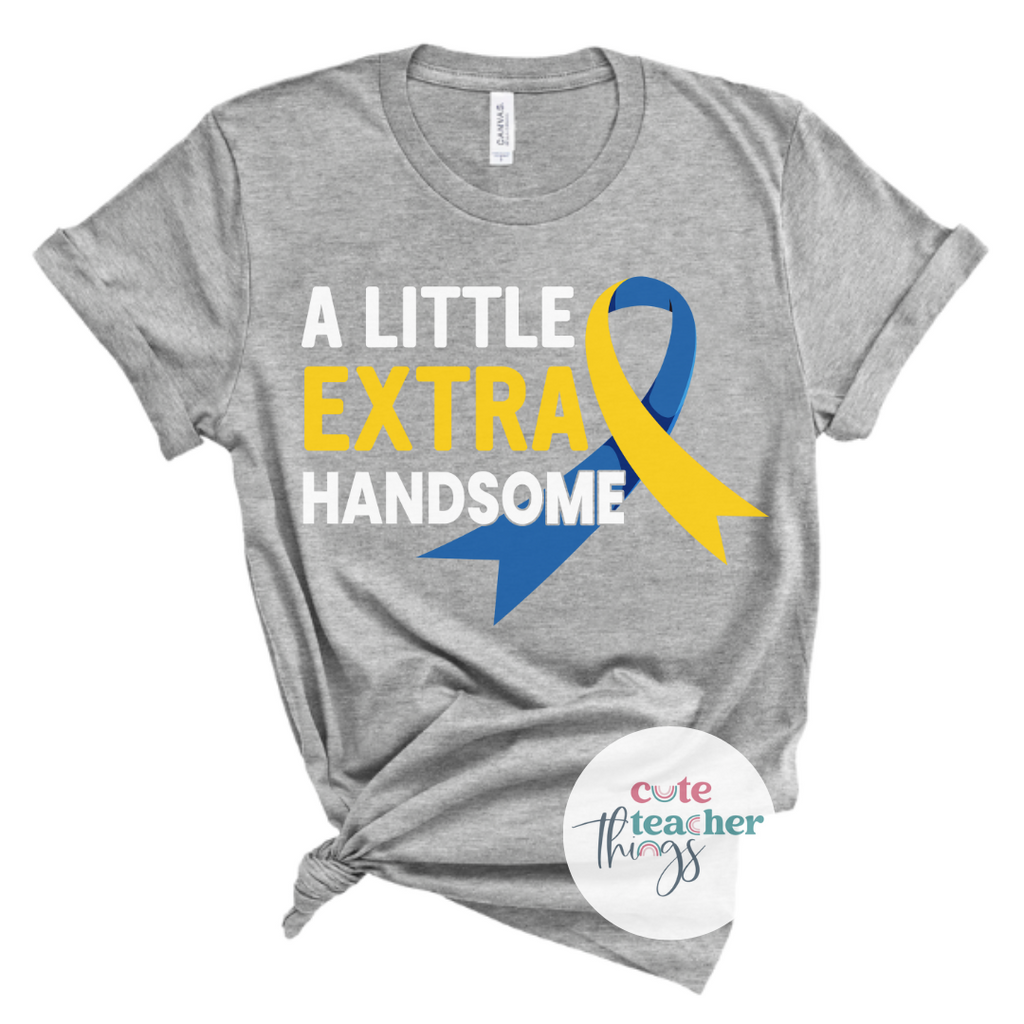 down syndrome awareness tee, SPED teacher shirt, extra chromosome day shirt