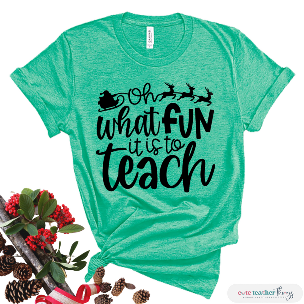christmas gift t-shirt for teachers