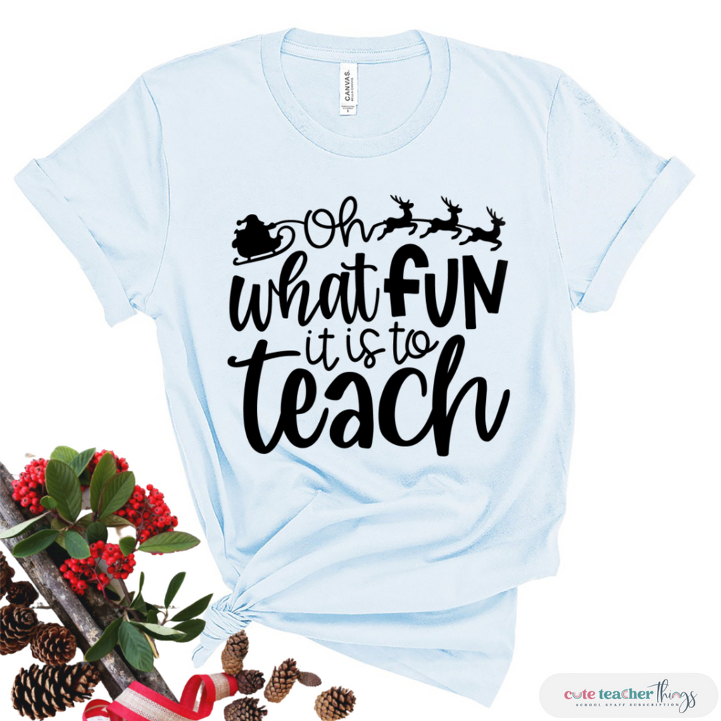 christmas holiday shirt for teachers