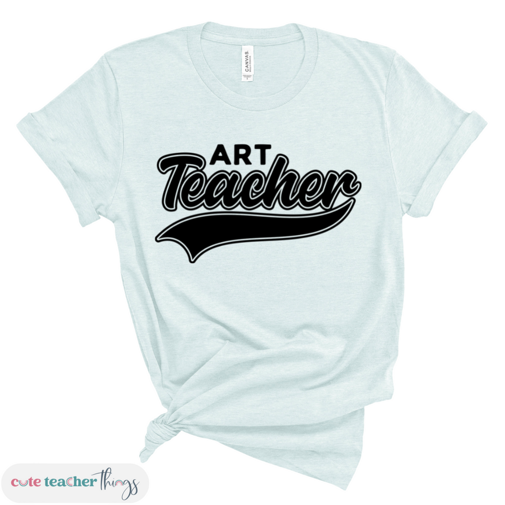 art teacher fashionable t-shirt