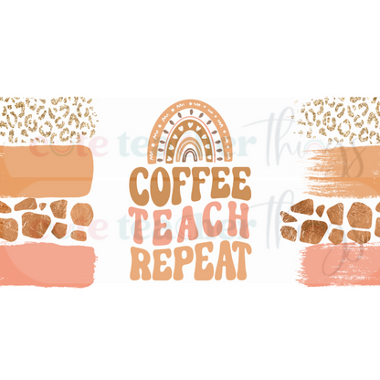 coffee teach repeat design