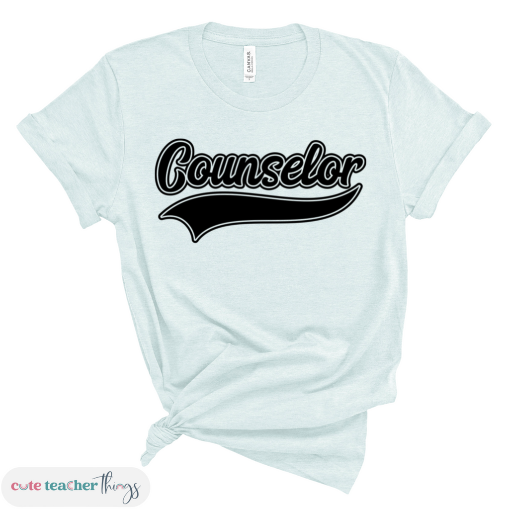 school counselor back to school unisex t-shirt