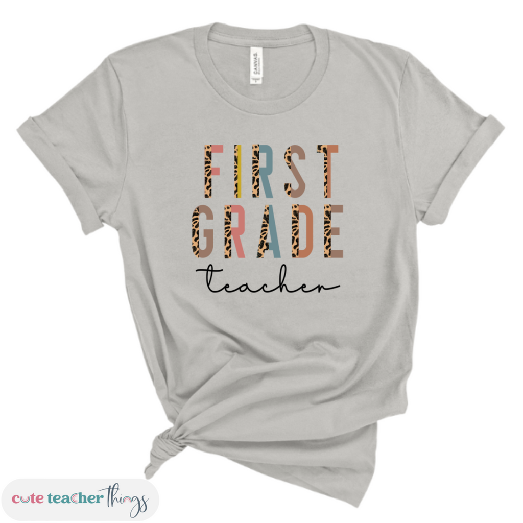 first day of school t-shirt, first grade squad, teachers day gift