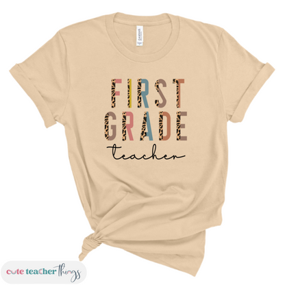 trendy teacher shirt, first grade team shirt, teachers day celebration outfit