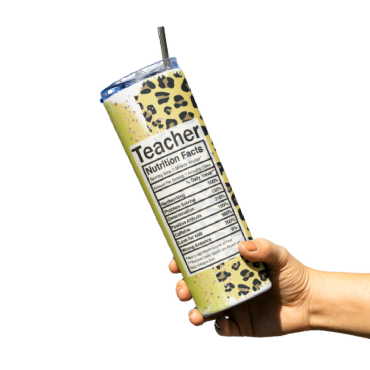Teacher Nutrition Tumbler