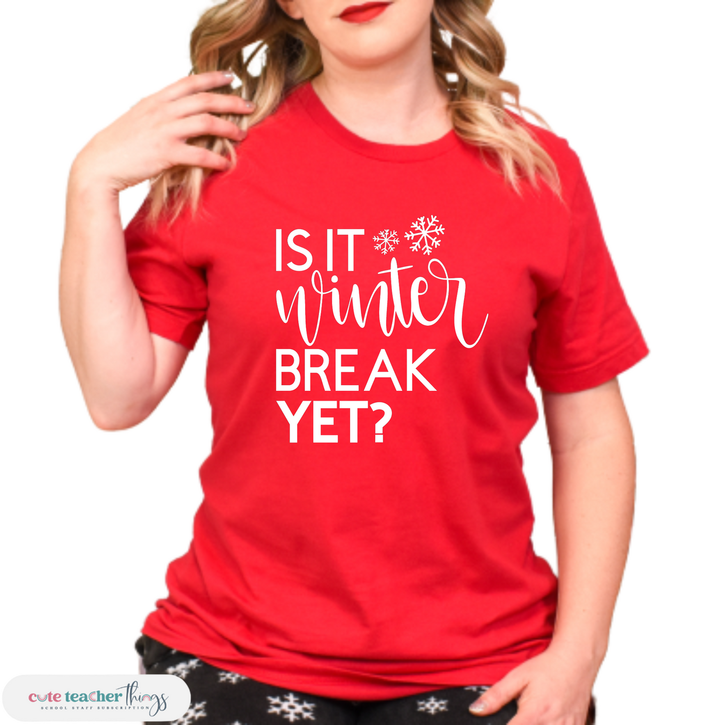 teacher  holiday t-shirt