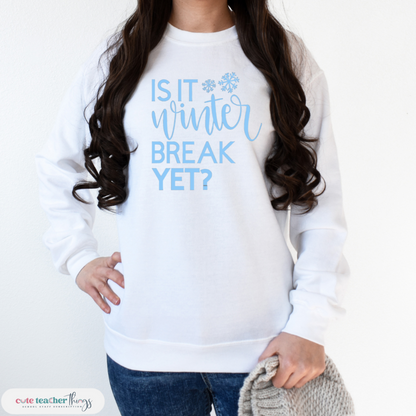 heavy blend sweatshirt  christmas outfit for teachers