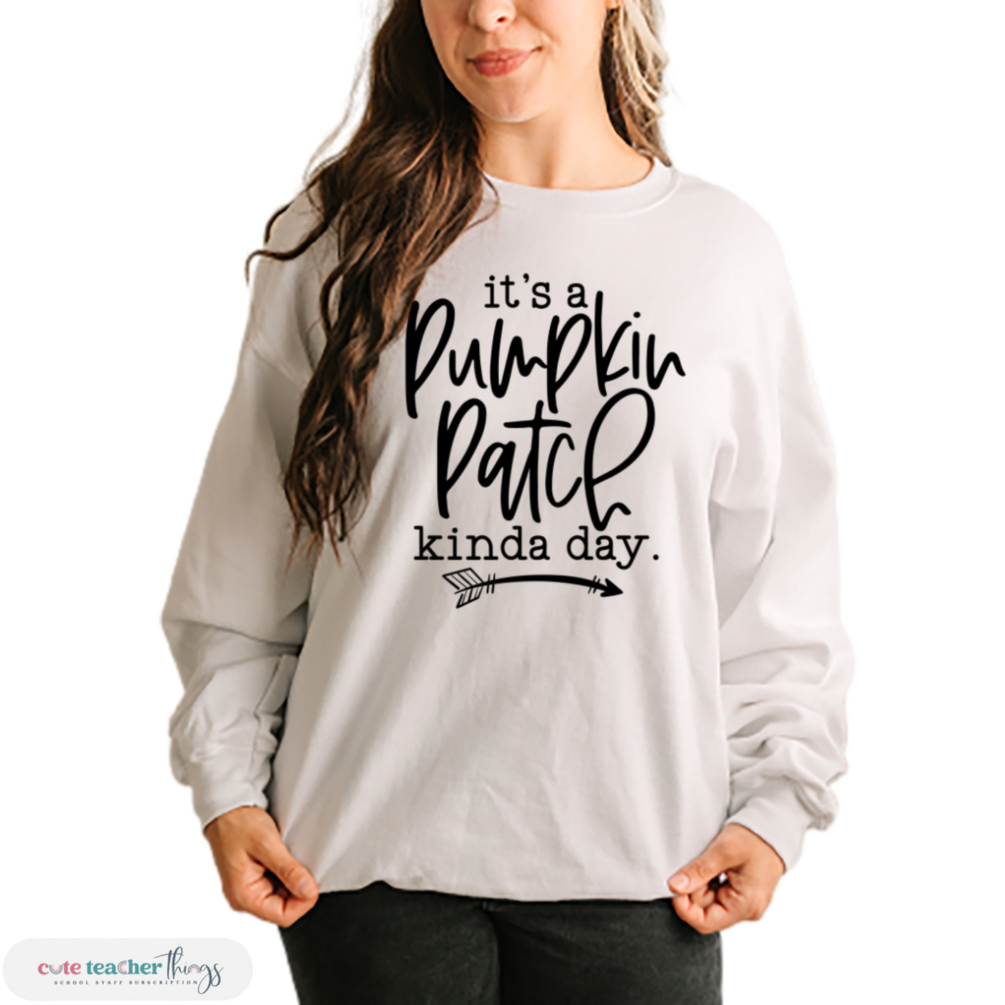 pumpkin patch day sweatshirt