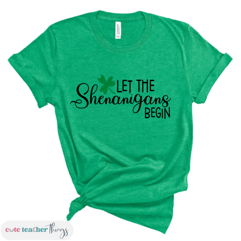st pattys gift shirt, trendy unisex t-shirt, for teachers