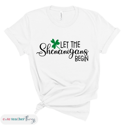 funny irish shirt, st patricks day teacher t-shirt, shamrock tee