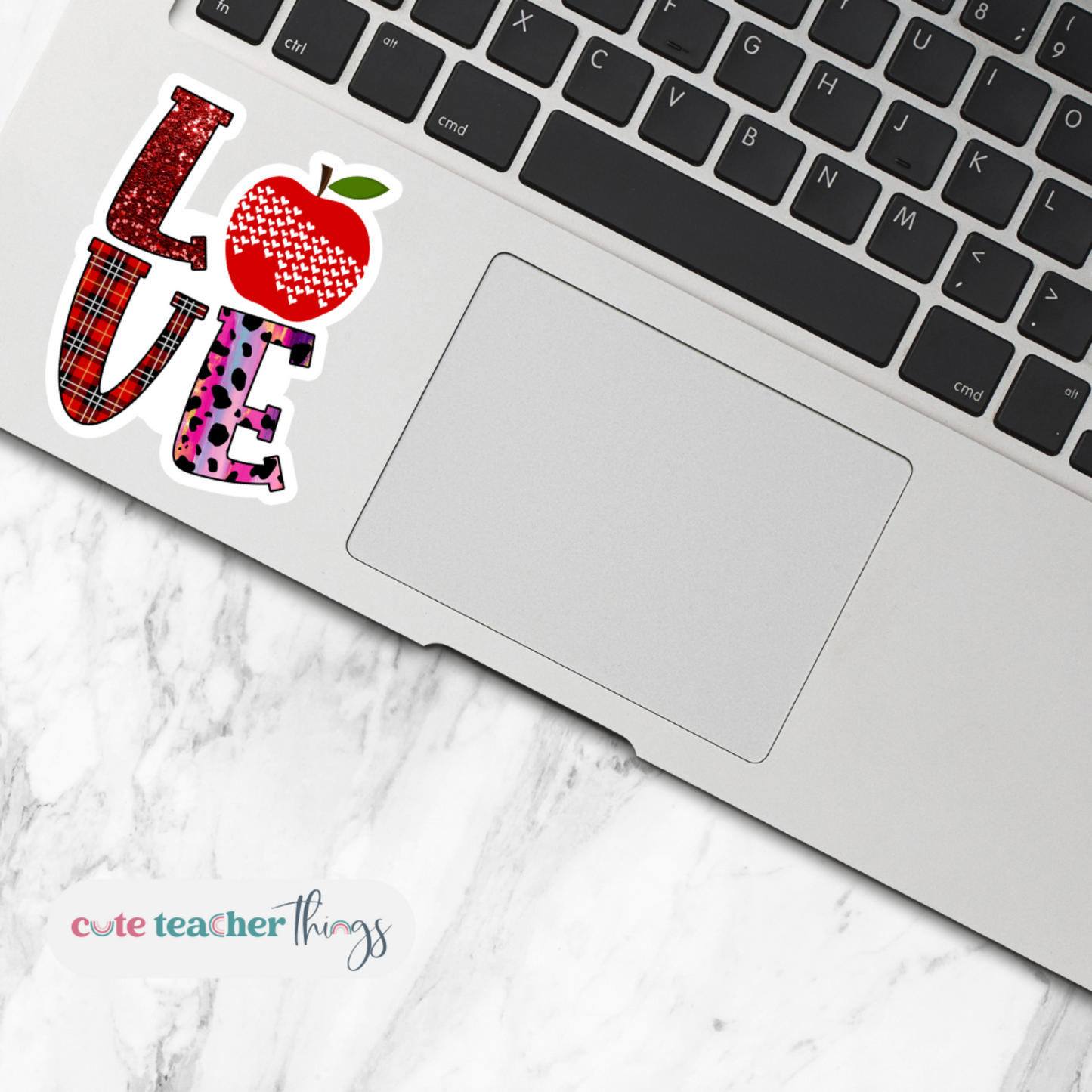 decorative sticker, laptop, teacher planner sticker, tumblers