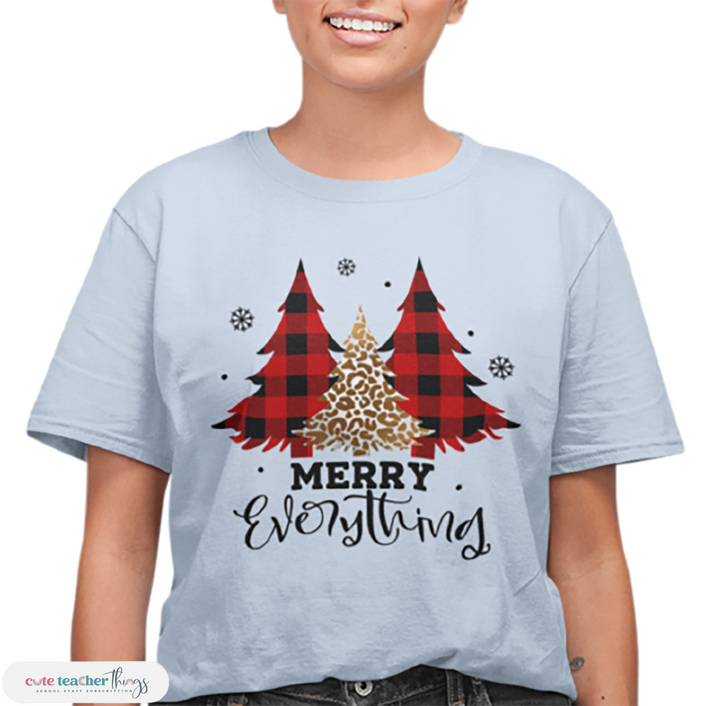 trendy christmas t-shirt, christmas giveaways, christmas clothing