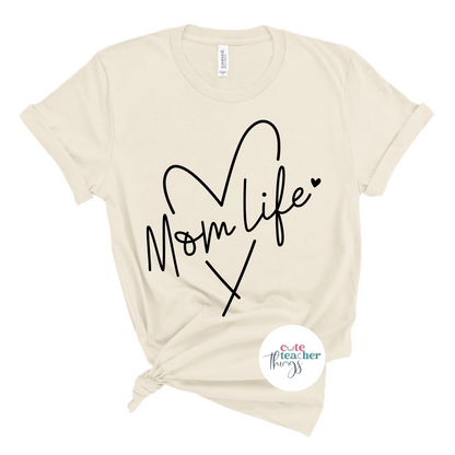 cute mom life t-shirt, gift for her, mama shirt