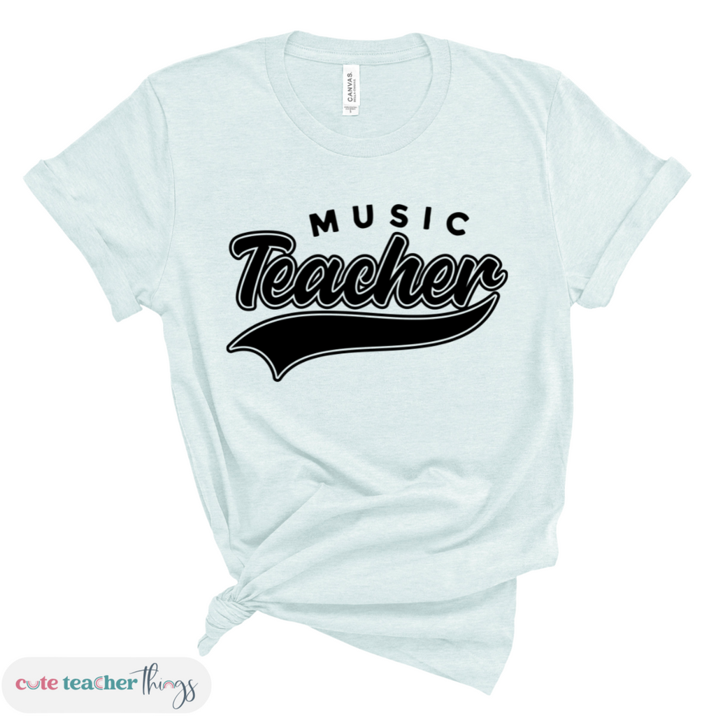 teacher appreciation week shirt, gift for favorite teacher, for music teaching staff