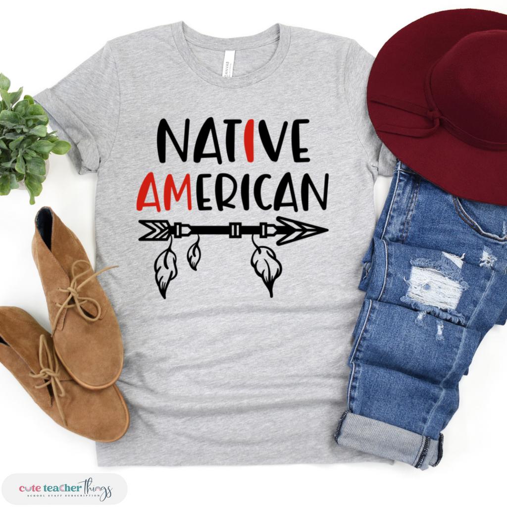 native american design, indigenous t-shirt, gift for teachers