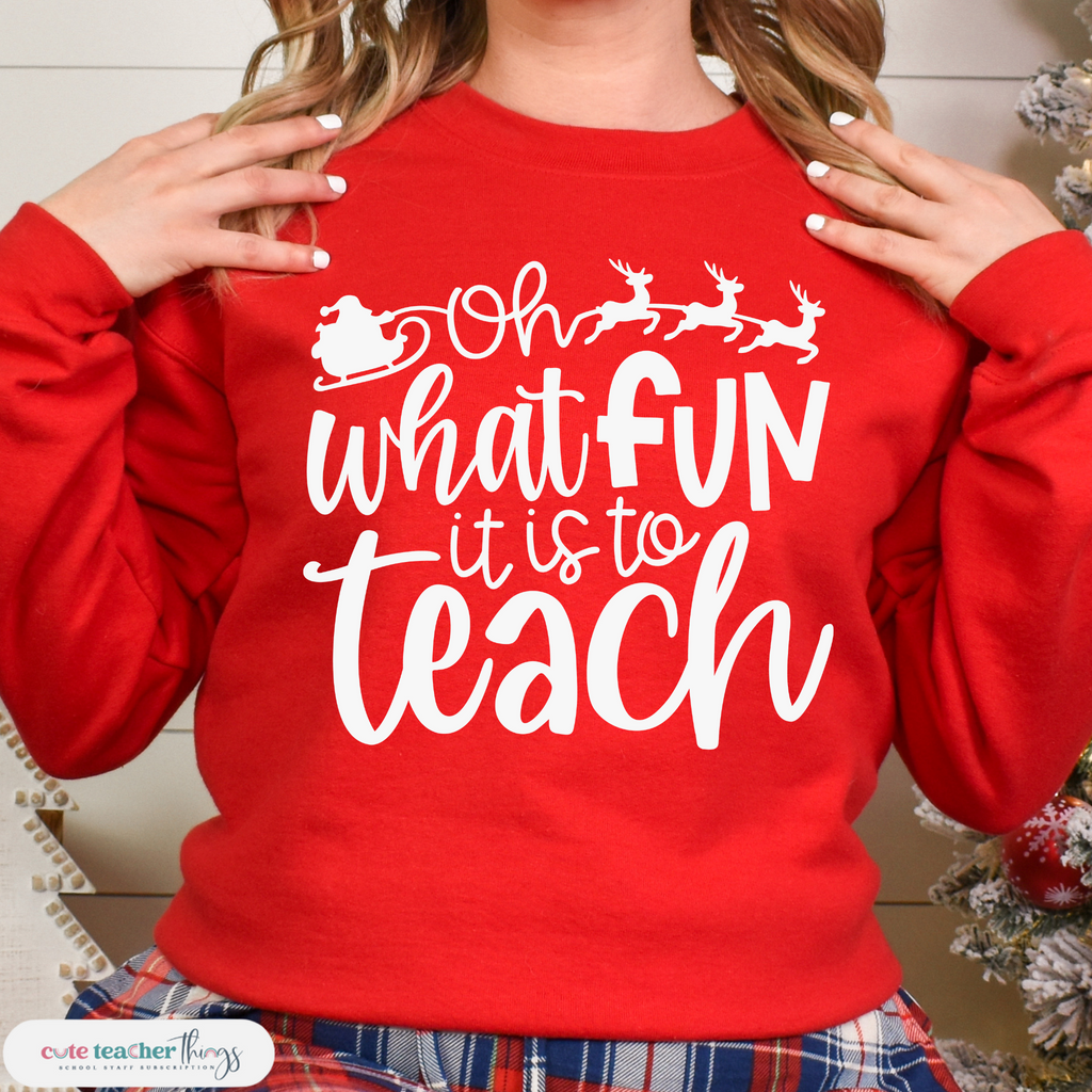 teacher's christmas party, funny teacher sweater, perfect gift idea