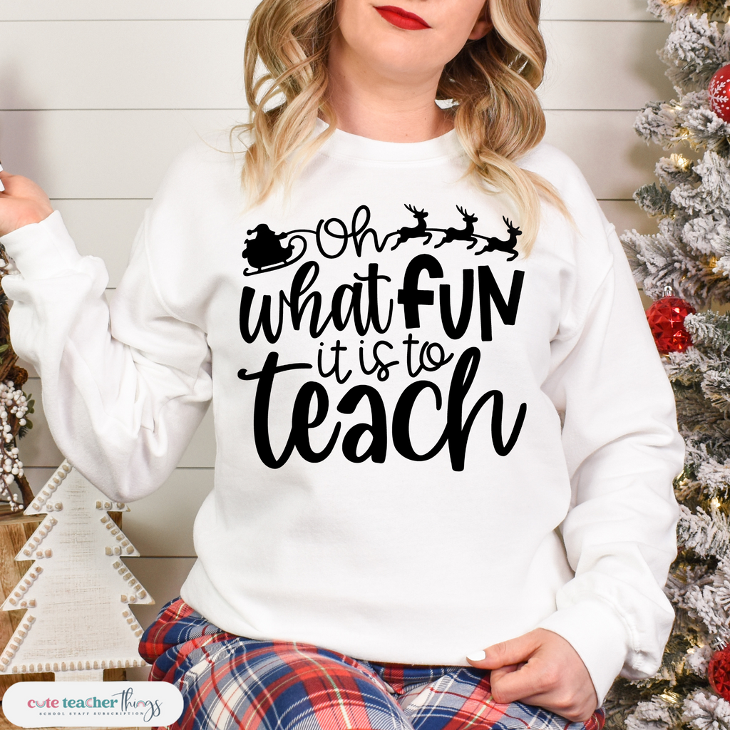 teacher life sweatshirt, motivational, christmas graphic sweatshirt