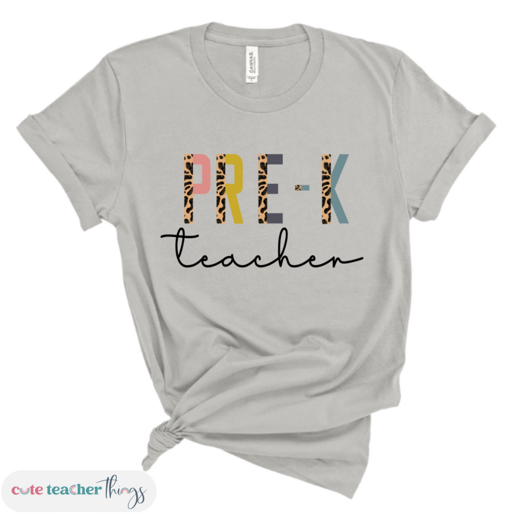 half-leopard print, positive affirmation shirt, teacher clothing