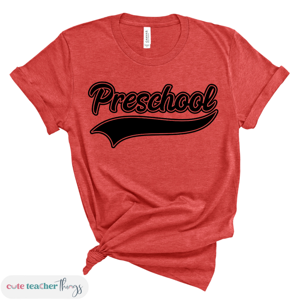 preschool teacher unisex shirt