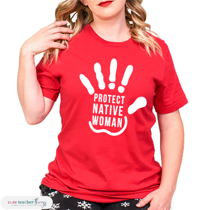 native woman tee, proud indigenous shirt