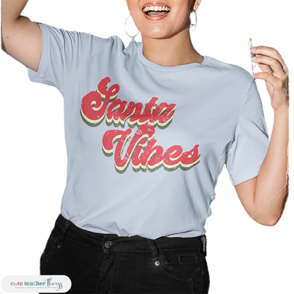 christmas ootd, gift idea for teachers, chirtsmas party t-shirt