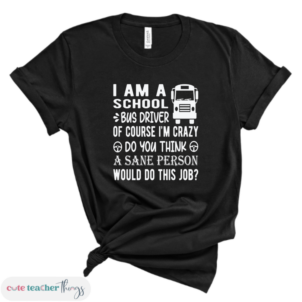 perfect gift idea for bus driver, funny shirt, for him and for her