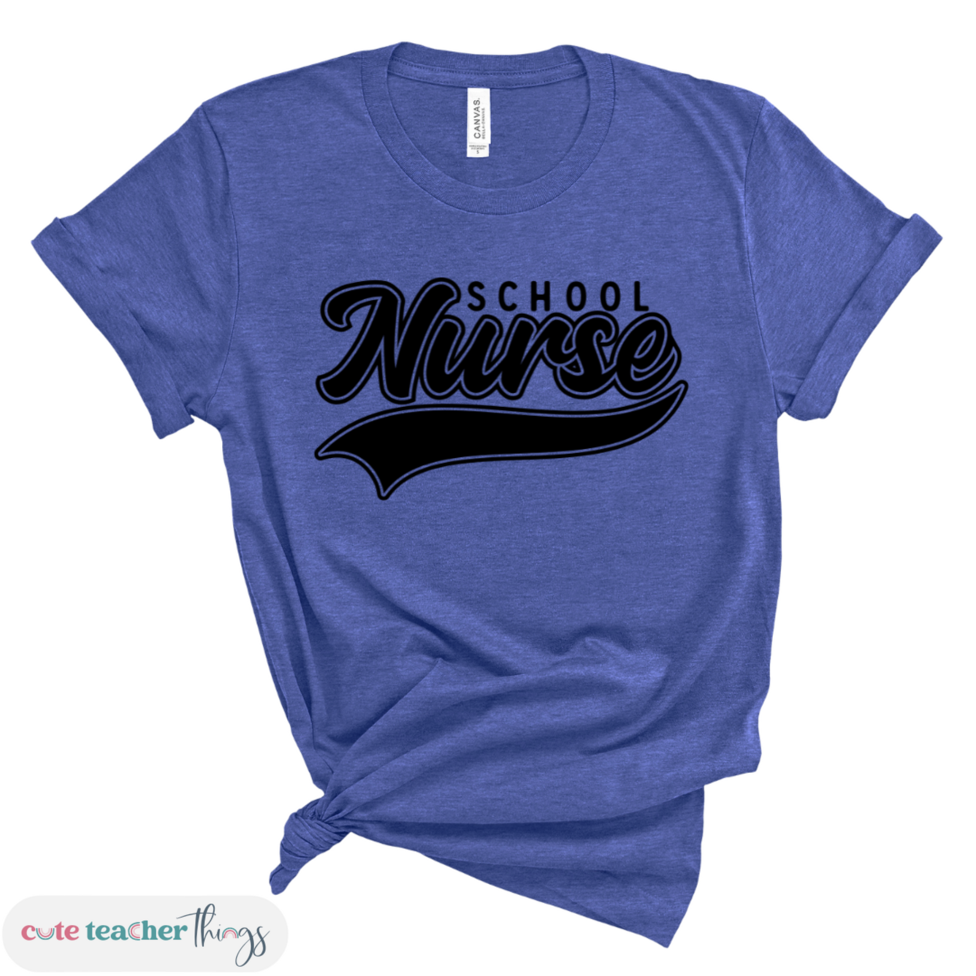 back to school school nurse t-shirt