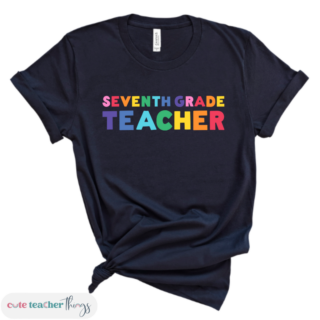 teacher's day outfit, positive affirmation, for favorite seventh grade teacher