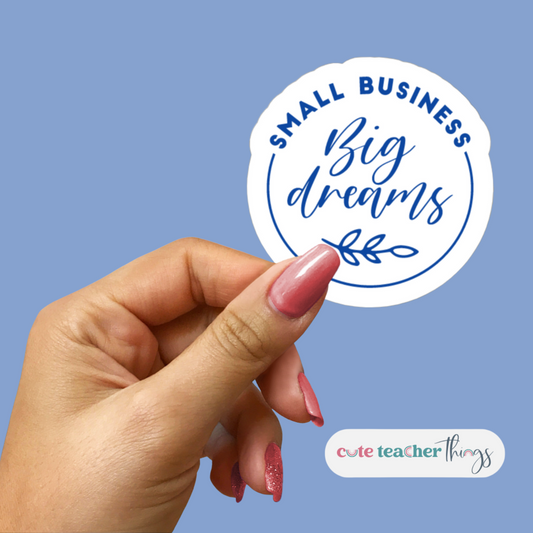 for business owners sticker, motivational, gift for boss