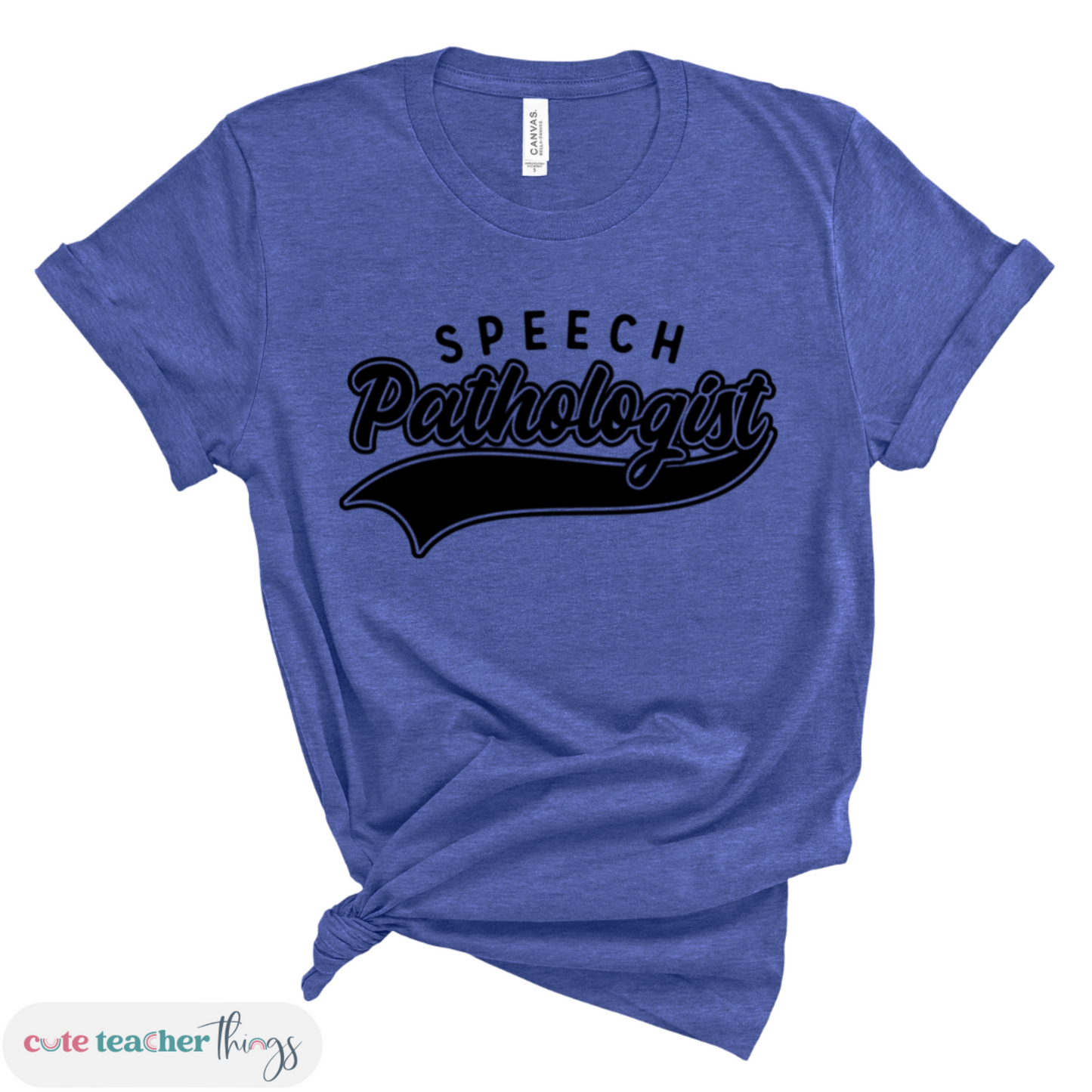 affirmation t-shirt, speech pathologist tee