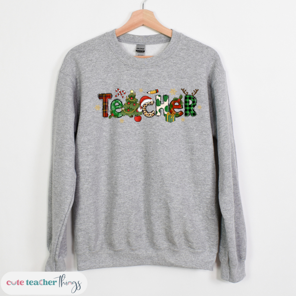 teacher christmas sweater, christmas gift
