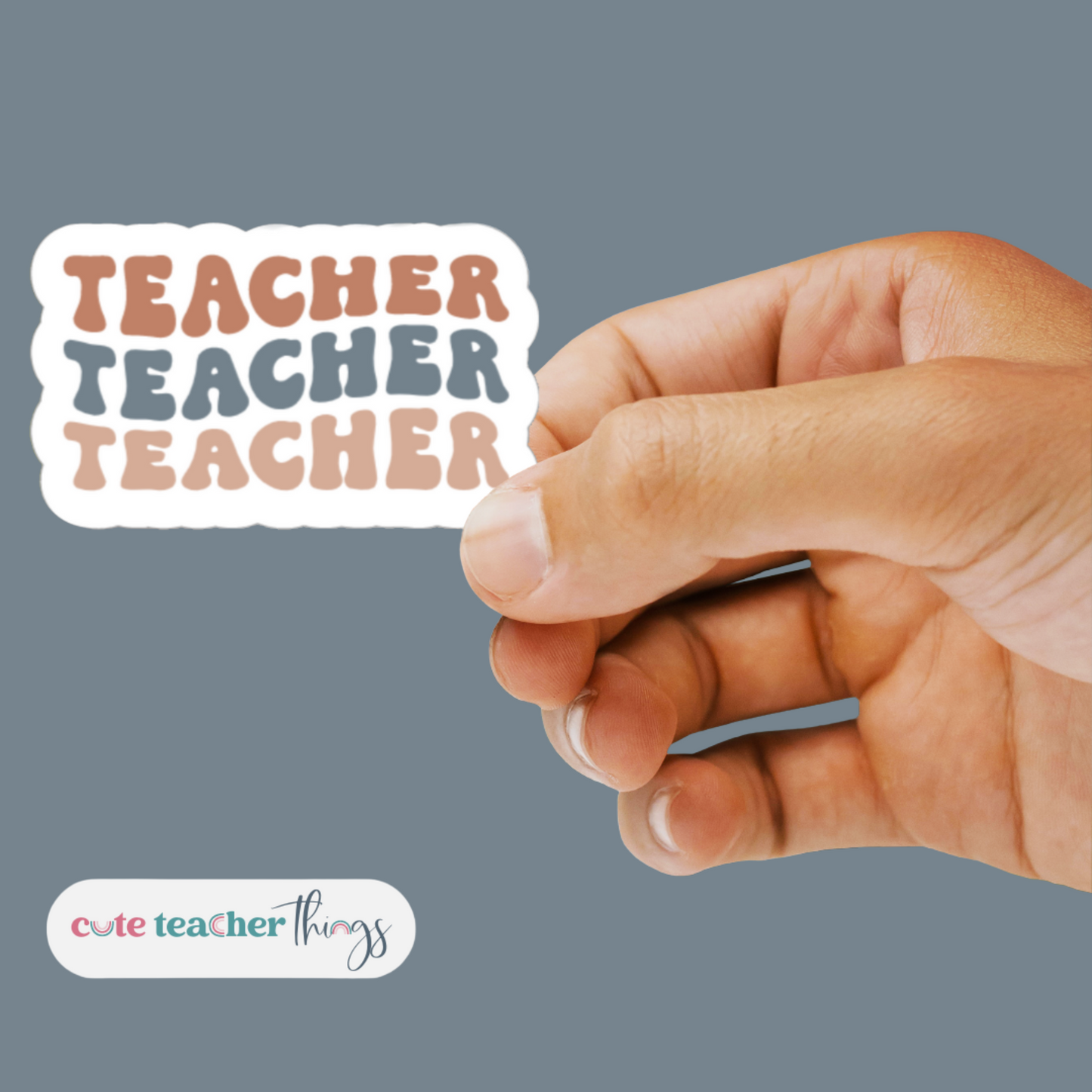 Teacher, Teacher, Teacher Sticker