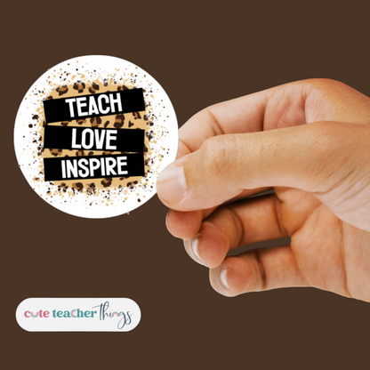 teach love inspire, mentor gift