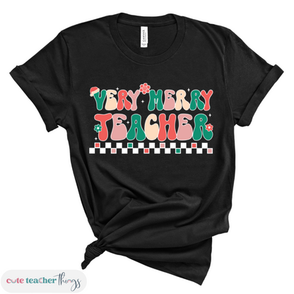 Very Merry Teacher Tee