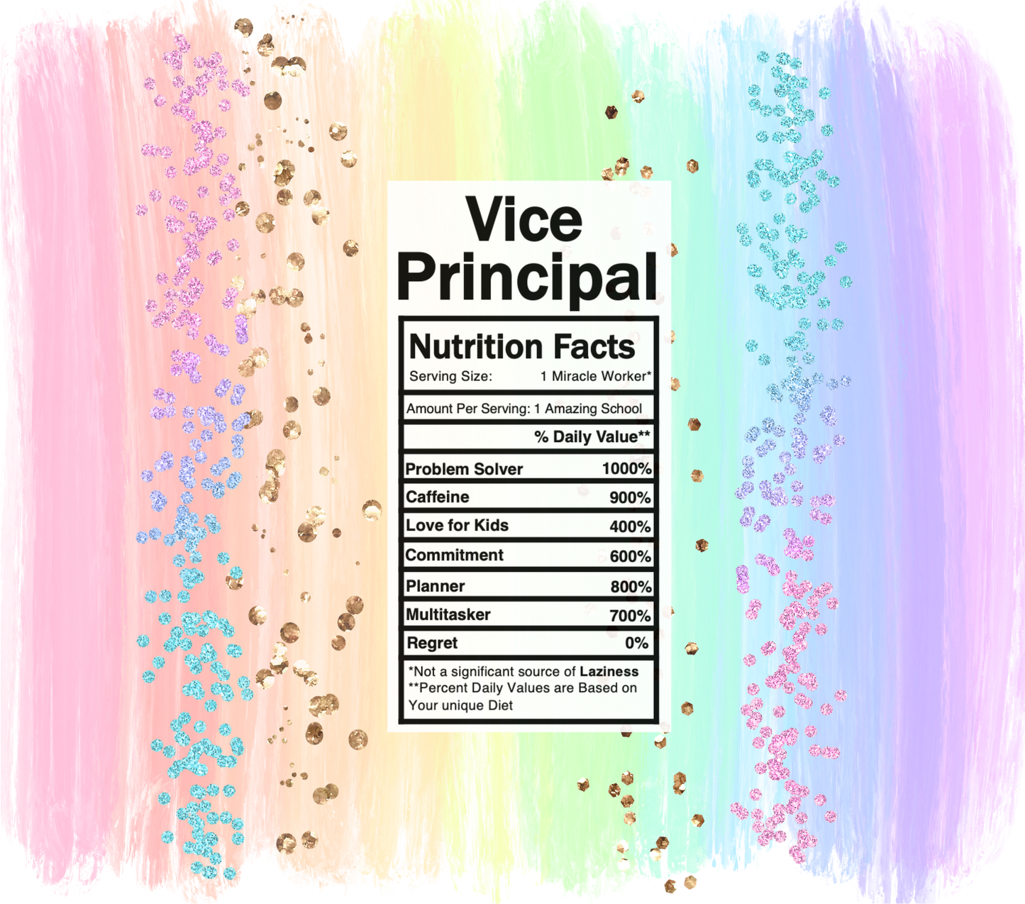 Vice Principal Nutrition Tumbler