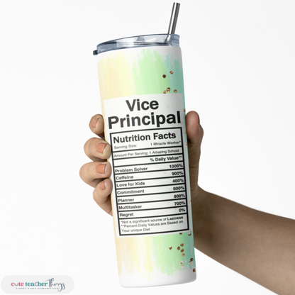 Vice Principal Nutrition Tumbler