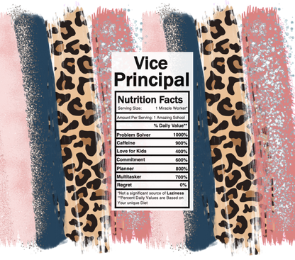 Vice Principal Nutrition Tumbler